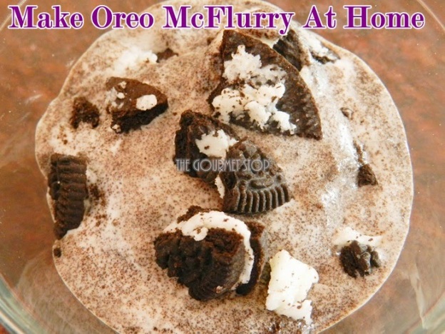 How to Make McDonalds Oreo McFlurry at Home